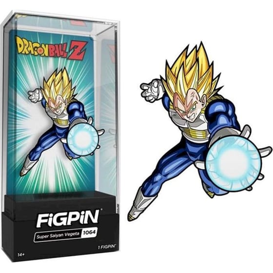 Φιγούρα Καρφίτσα FIGPIN Dragon Ball Z 1064 Super Saiyan Vegeta image 0