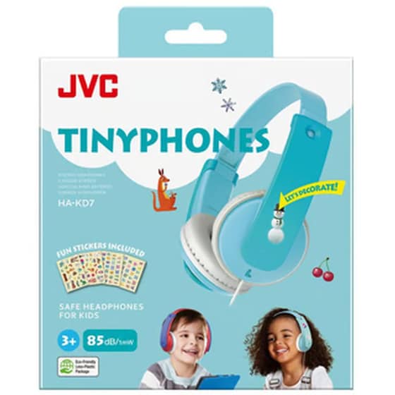 JVC Hakd7zne Παιδικά Ακουστικά Κεφαλής - Λευκά/Ανοιχτό Μπλε image 5
