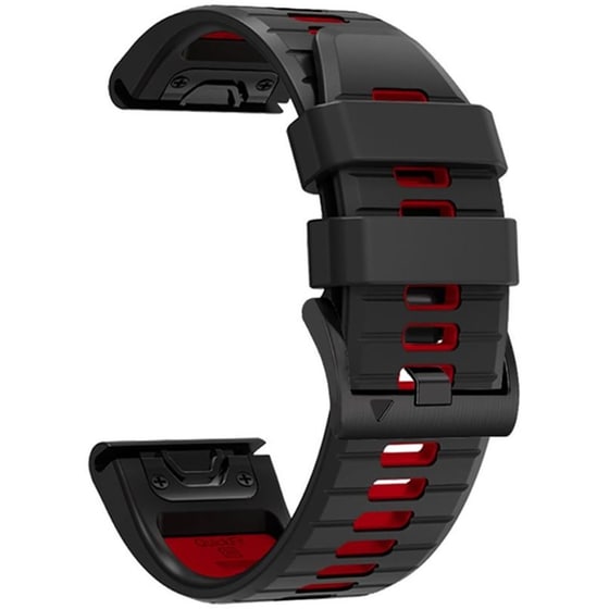 Λουράκι Tech-Protect Iconband Pro για Garmin Fenix 3/5X/3HR/5X Plus/6X/6X Pro/7X - Black / Red image 2