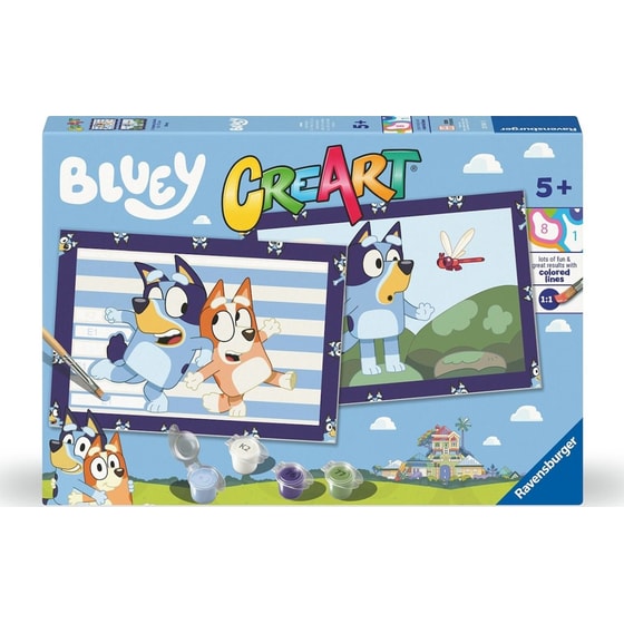 Σετ Ζωγραφικής Ravensburger CreArt Junior Ζωγραφική Bluey image 0