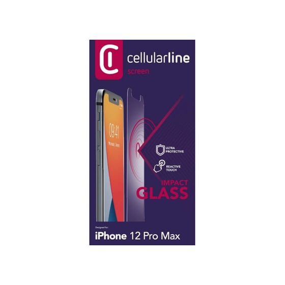 Προστατευτικό οθόνης Apple iPhone 12 Pro Max - Cellular Line Second Glass Ultra image 2