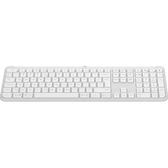 Logitech K950 Signature Slim Ασύρματο Πληκτρολόγιο US - Off White image 3
