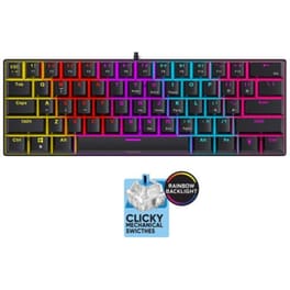 Armaggeddon  MKA-1C Μηχανικό Gaming Ενσύρματο Πληκτρολόγιο με Blue Switch RGB - Black