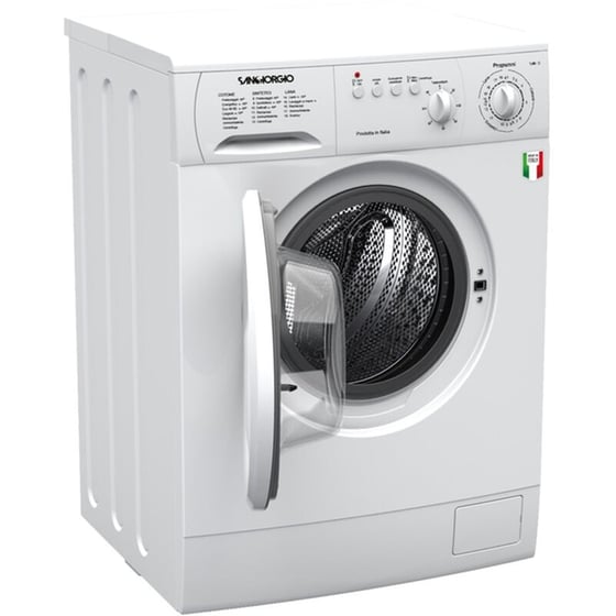 SANGIORGIO S5611C 8 kg 1.100 Στροφές Λευκό Πλυντήριο Ρούχων image 3