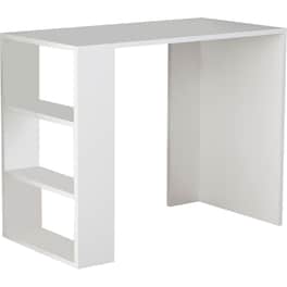 Γραφείo Μελέτης 24Mall Piemonte από Μοριοσανίδα 90x40x74 cm - Λευκό