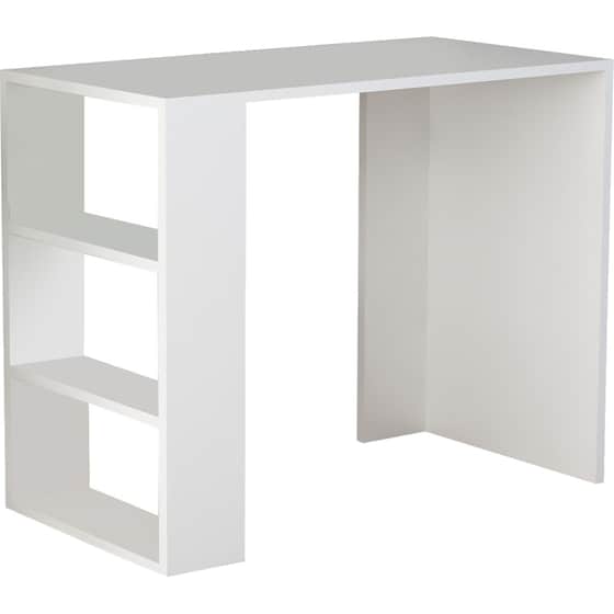 Γραφείo Μελέτης 24Mall Piemonte από Μοριοσανίδα 90x40x74cm - Λευκό image 0