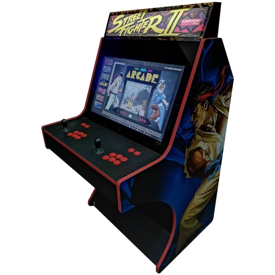 Ρετρό Κονσόλα Arcade Sit Down XL 32" Street Fighter Cover image 1