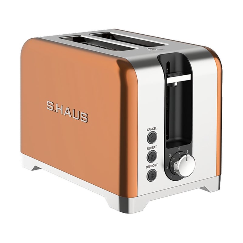 SWISS SH-TO2120 2 Θέσεων 930 W Χάλκινο Φρυγανιέρα