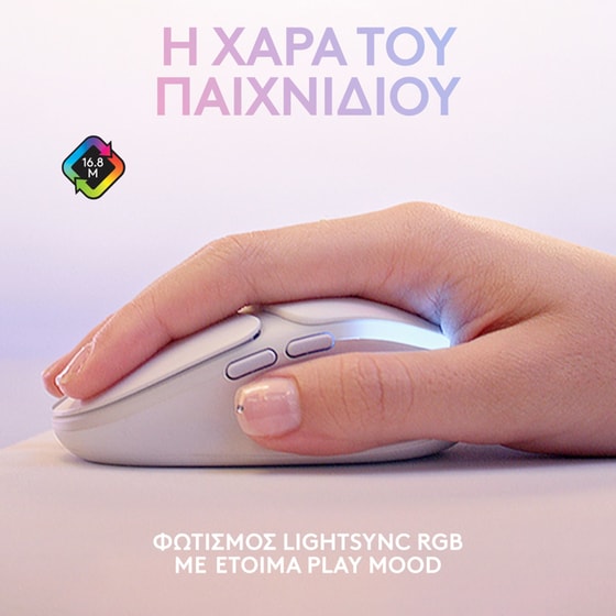 Logitech G G705 Gaming Ποντίκι - Λευκό image 3