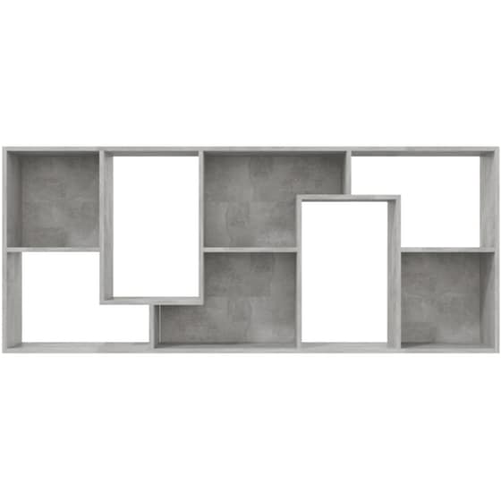Βιβλιοθήκη VidaXL από Μοριοσανίδα 67x24x161cm - Γκρι image 6