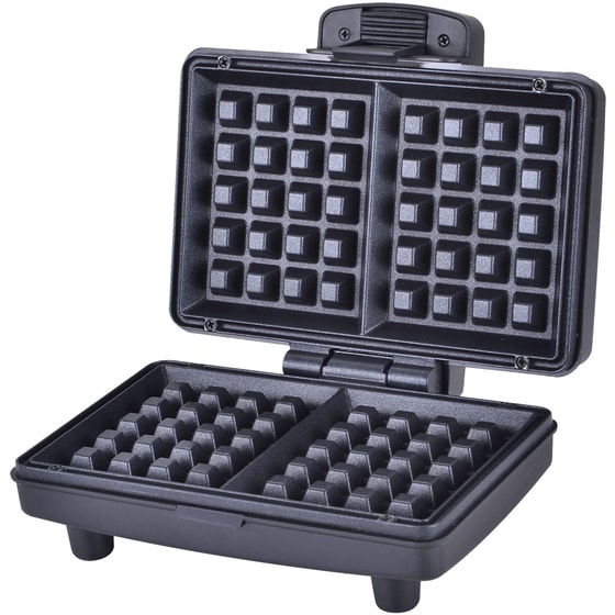 Βαφλιέρα SOGO WAF-SS-7230 800 W 2 Θέσεων Ασημί image 1