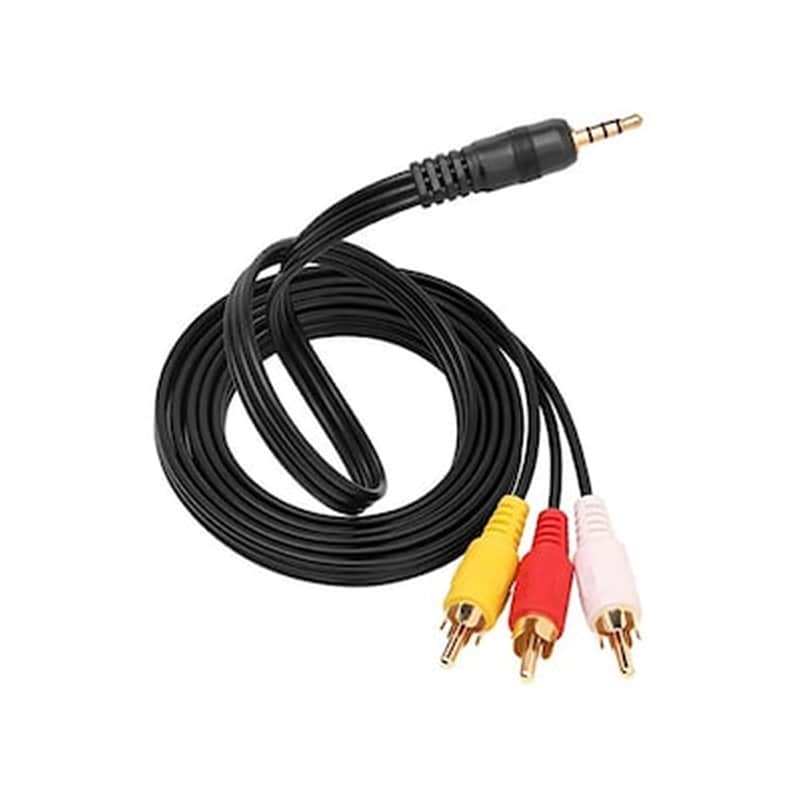 OEM Καλώδιο Εικόνας Ήχου Oem 3.5mm Jack σε RCA Audio/Video male - 1.5m