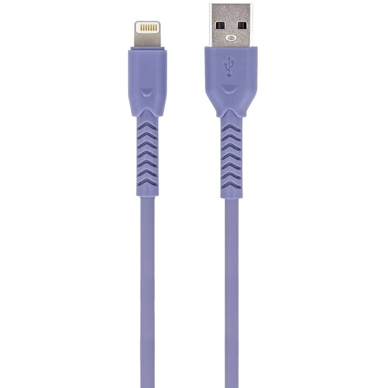 MAXLIFE Καλώδιο Φόρτισης Maxlife MXUC-04 USB-Α σε Lightning 1.0m - Purple