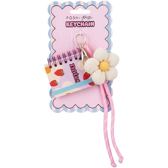 Μπρελόκ Posh+Pop Charm&nbsp;με Mini&nbsp;Σημειωματάριο&nbsp;Daisy image 0