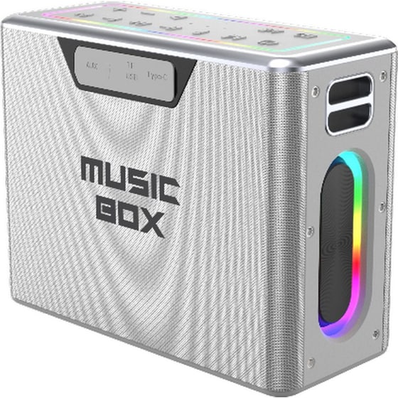 Party Speaker Hifuture Musicbox 100W - Ασημί image 4