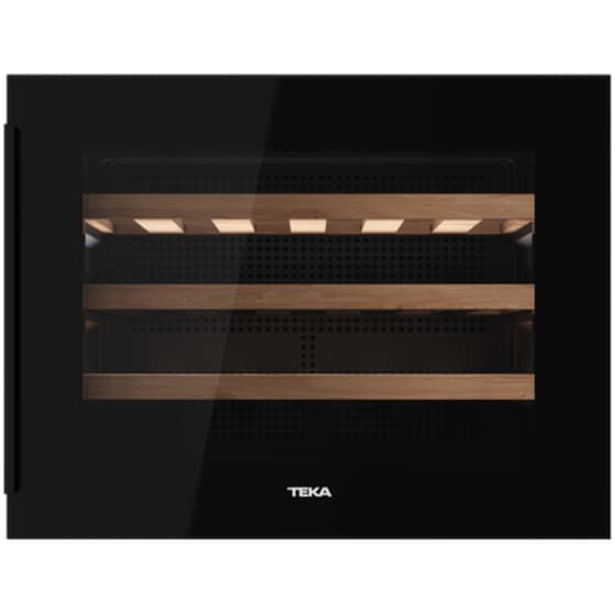 TEKA RVI 10024 GBK για 24 Μπουκάλια Μαύρο Συντηρητής Κρασιών image 0