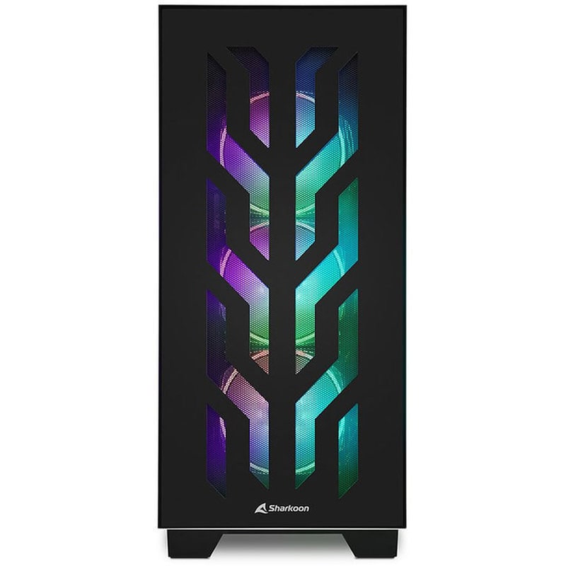 Κουτί Desktop Sharkoon Elite Shark CA300T Midi Tower - Λευκό