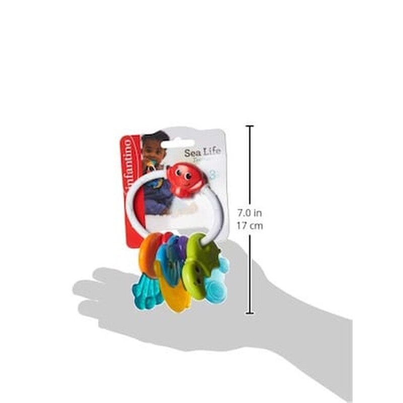 Infantino Μασητικό Sea Life Teether 0 + Μηνών