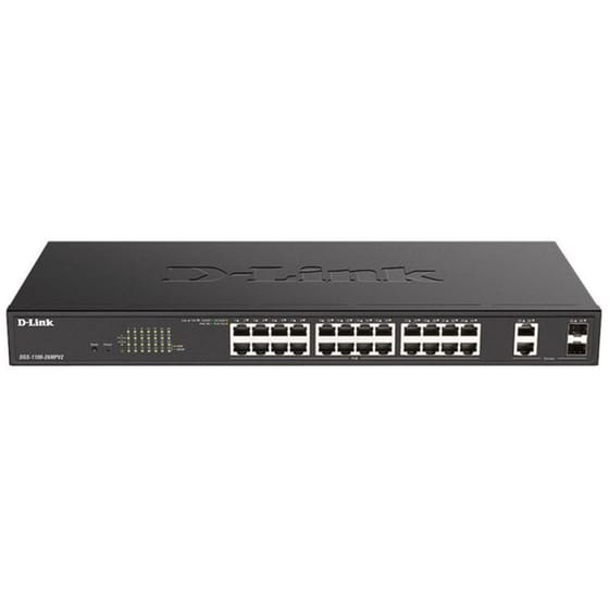 D-Link DGS-1100-26MPV2 Network Switch Managed Gigabit Ethernet (1000 Mbps) image 0