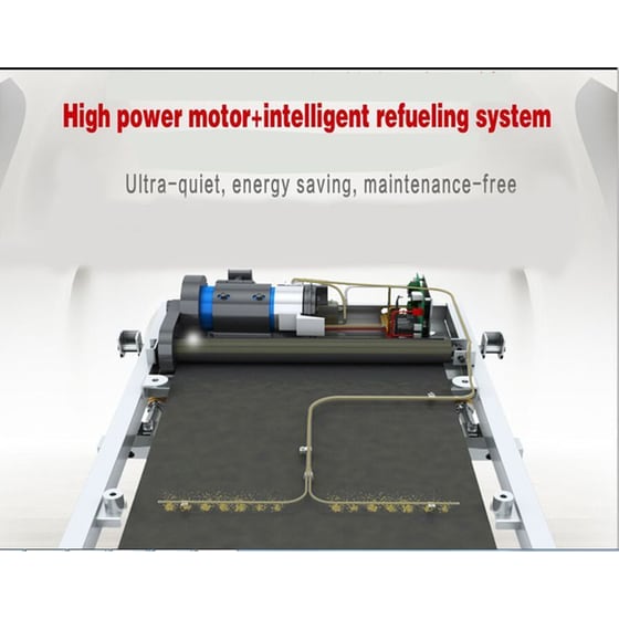 Διάδρομος Γυμναστικής Viking D-15 - Μαύρο/Άσπρο image 2