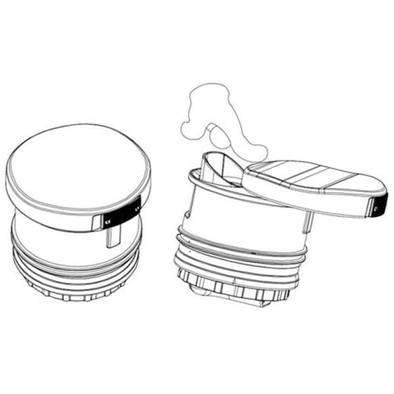 Μπουκάλι Θερμός Chic Mic SlideCup Anthracite 350ml image 1