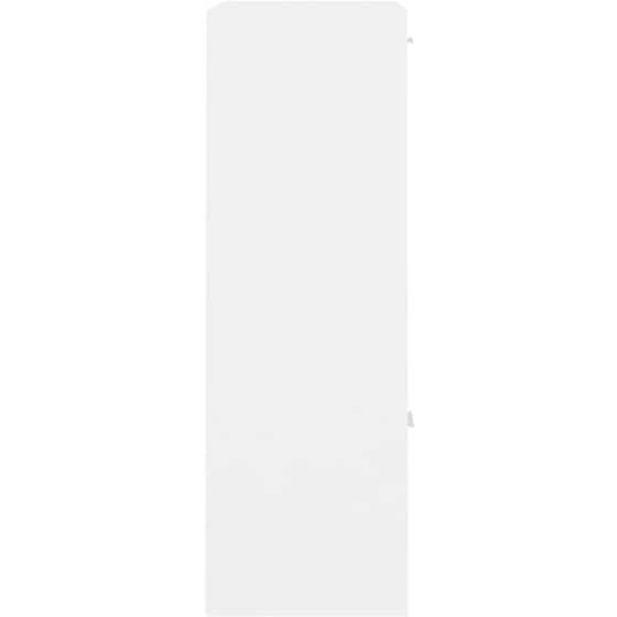 Βιβλιοθήκη VidaXL από Μοριοσανίδα 60x29.5x90 cm - Λευκό image 3