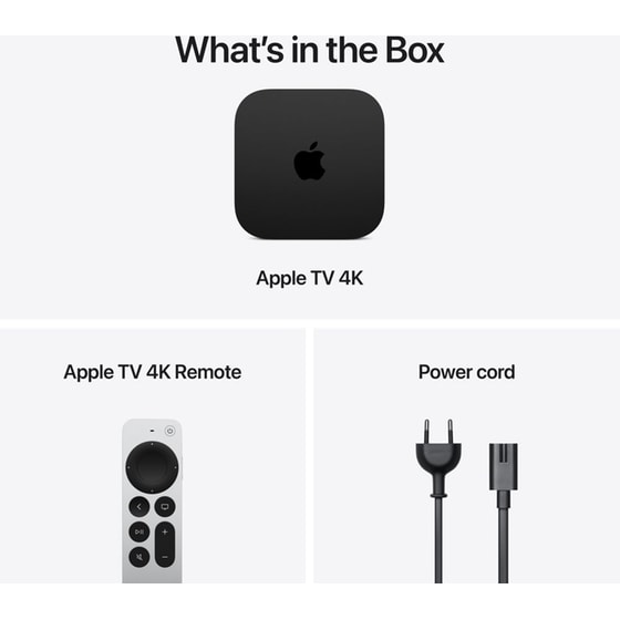 Apple TV 4K Wi‑Fi + Ethernet 128GB - Μαύρο image 6