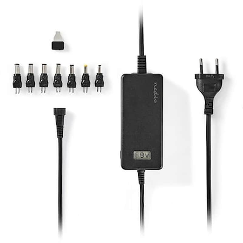 Φορτιστής Laptop Universal - Nedis Acpa105 24V/3A 36W - Black