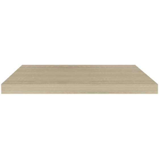Ράφια Τοίχου VidaXL από MDF 60x23.5x3.8 cm 2 Τμχ - Μπεζ image 3