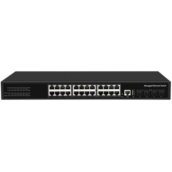 Cudy GS5024S4 Network Switch Managed L3 Gigabit Ethernet (1000 Mbps) 24-Port with 4x 10G SFP Slots image 1