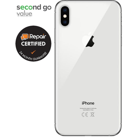 Μεταχειρισμένο Apple iPhone XS Max 256GB Silver second go value Certified by iRepair image 3