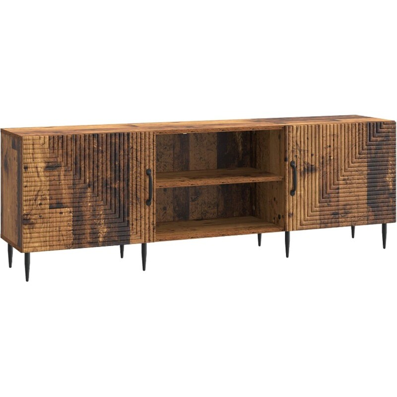 Έπιπλο Τηλεόρασης VidaXL 150x31x50 cm - Παλαιωμένο Ξύλο