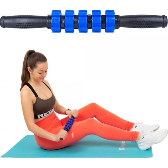 Massage Bar InSPORTline MB02A 36x5cm - Μπλε/Μαύρο image 4