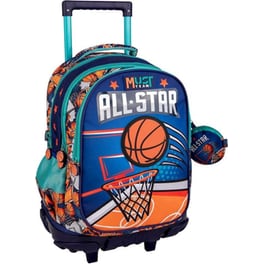 Τσάντα Τρόλεϋ Δημοτικού Must Basketball