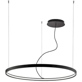 Φωτιστικό Οροφής Μονόφωτο Viokef Led Verdi 4224300 Μεταλλικό - Μαύρο
