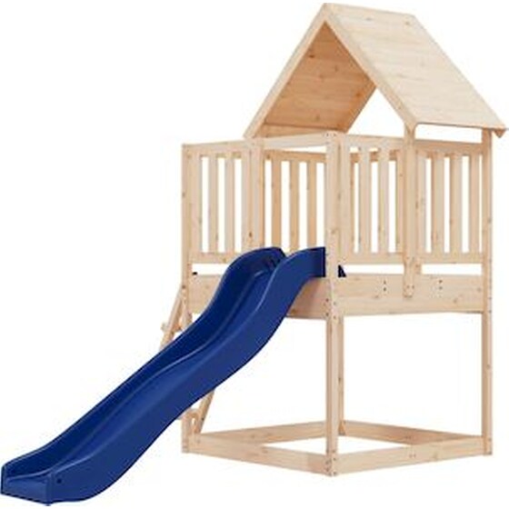 VidaXL Παιδική Χαρά Εξωτερικού Χώρου από Μασίφ Ξύλο Πεύκου image 6