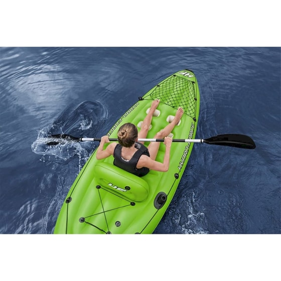 Καγιάκ Φουσκωτό Μονοθέσιο Bestway Hydro-Force Koracle 285cm - Πράσινο image 4