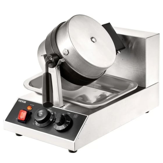 VEVOR YXHFBJHFBFGZ46VD6V2 1300 W 4 Θέσεων Ασημί Βαφλιέρα image 2
