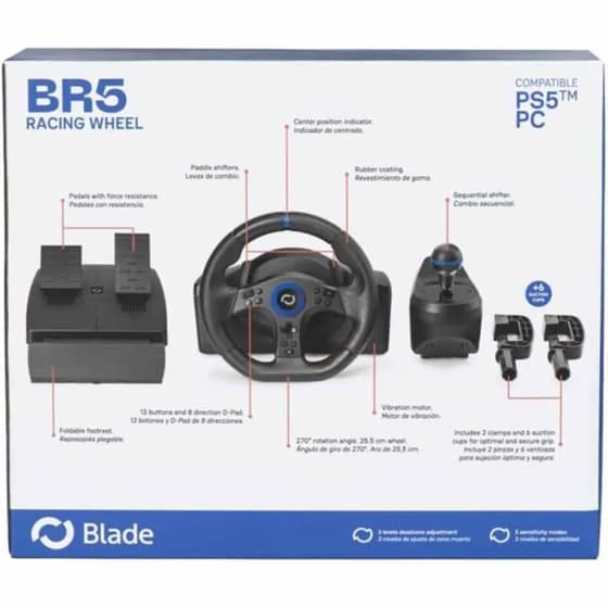 BLADE BL7002 PS5 Τιμονιέρα με Πετάλια & Μοχλό Ταχυτήτων image 4