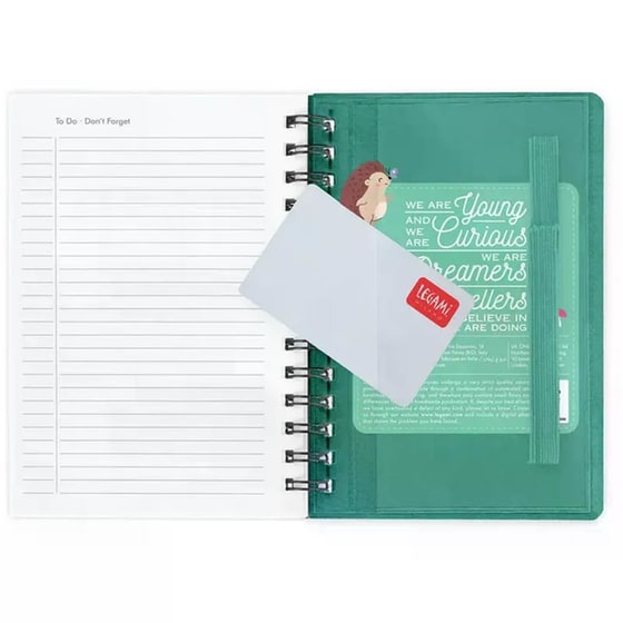 Ημερολόγιο Εβδομαδιαίο Legami 2026 12Μ Small Spiral Hedgehog image 4