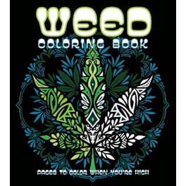 Weed Coloring Book