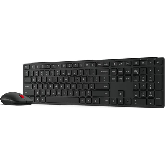 Lenovo Multi-Mode Pro Combo 6000 Ασύρματο Σετ Πληκτρολόγιο & Ποντίκι - Eclipse Black (US/EL) image 4