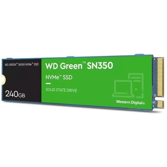 Εσωτερικός Σκληρός Δίσκος SSD Western Digital Green 240 GB M.2 NVMe  SATA image 1