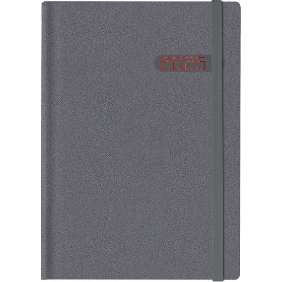 Ημερολόγιο Ημερήσιο 2026 Θεοφύλακτος 12M Winner Metal Γκρι image 0