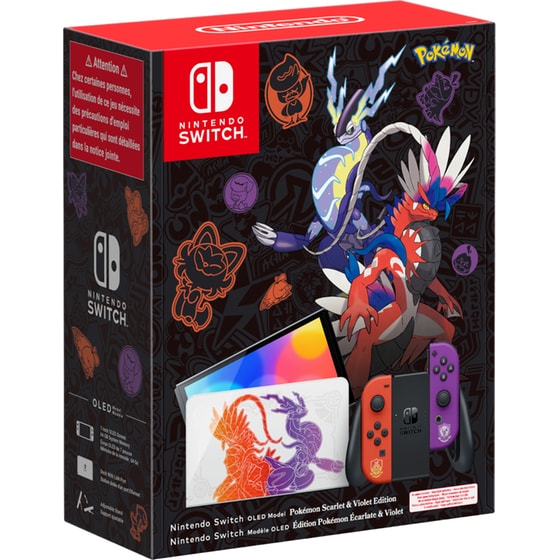Nintendo Switch OLED Model Pokémon Scarlet & Violet Edition image 0