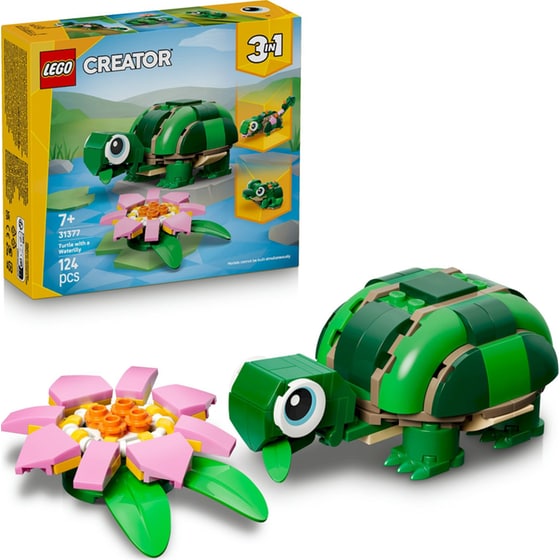 LEGO® Creator 3 σε 1 Χελώνα με Νούφαρο (31377) image 6