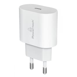 Φορτιστής Πρίζας Powertech USB-C 12W - Λευκό (pt-1150)
