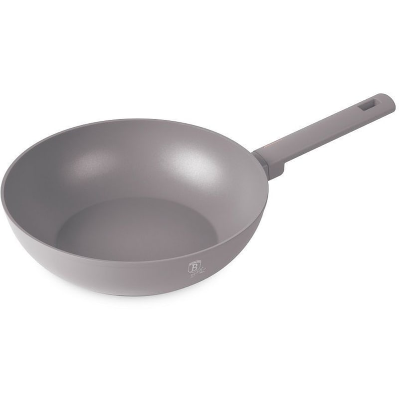 Αντικολλητικό Τηγάνι WOK BERLINGER HAUS BH-8093 28 cm Taupe BERLINGER HAUS