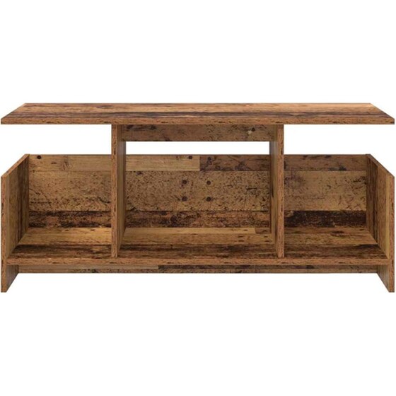 Έπιπλο Τηλεόρασης VidaXL 102 x 35 x 45 cm - Παλαιωμένο Ξύλο image 3