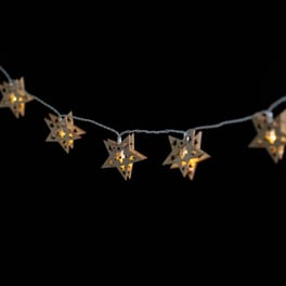 Χριστουγεννιάτικη Γιρλάντα SpitiShop 10 LED F-R Stars